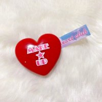 Lipgloss コンパクトブローチ（レッド MAKE★UP）