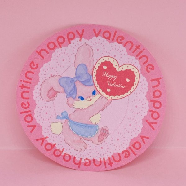 画像1: フラバニステッカー Valentine (round)