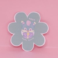フラバニステッカー flower (Cat)