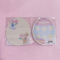 バラメモ 37.flower easter die cut memo