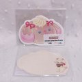 バラメモ102.strawberry bread die cut memo