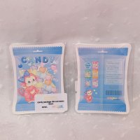 バラメモ 89.candy package die cut memo ~blue~