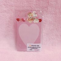 バラメモ156.valentine couples die cut memo~candy&chocolat~