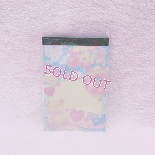 画像1: メモ帳[Wrapping Recipe No.02]（ベビーブルー）