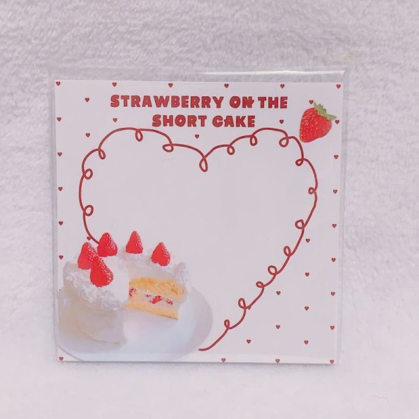 画像1: 【メモ】STRAWBERRY ON THE SHORT CAKE