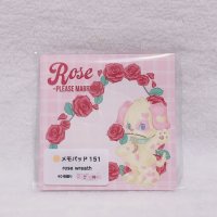 メモパッド151.rose wreath