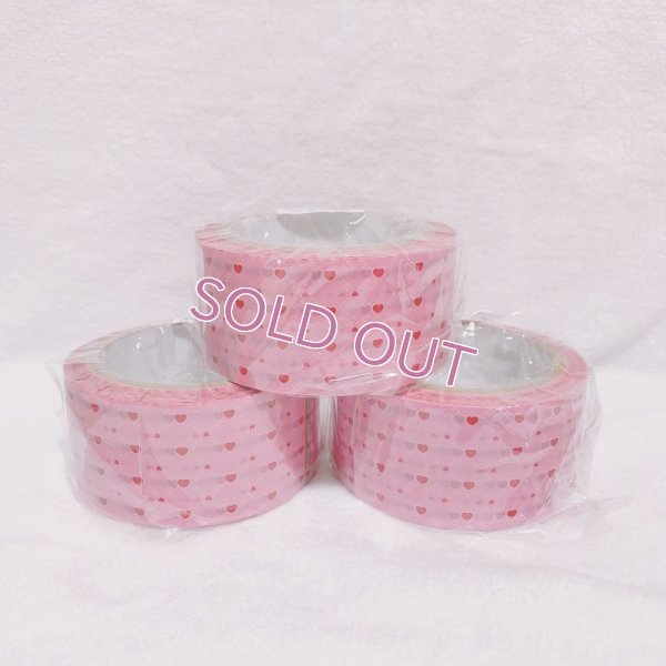 画像1: OPPテープ53.clinic heart~pink~