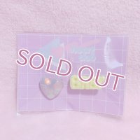 min min　ブローチ　set３