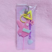 bunny lollipop キーホルダー　ピンク