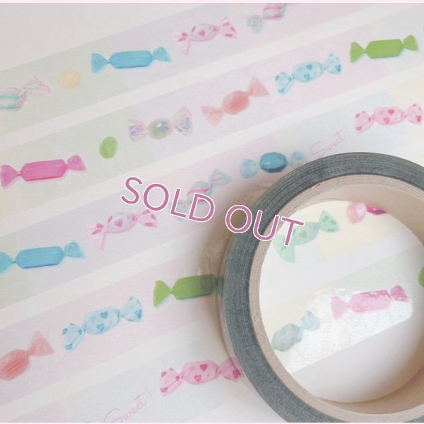 画像1: sweet candy OPPテープ(透明)