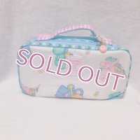 推し活　横長バニティポーチ