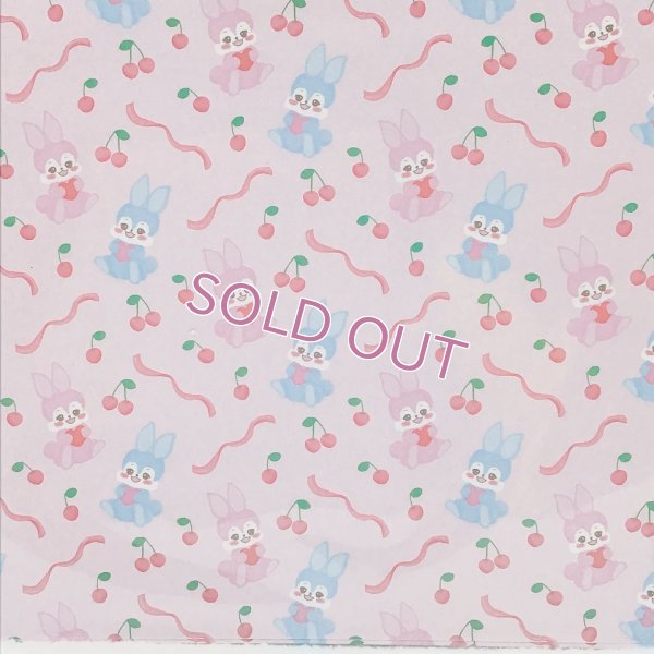 画像1: A４ペーパー　レトロなウサギ