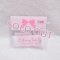 布タグ　Fairy Tale -ピンク- 