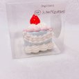画像2: 小さなカットフェイクケーキ　ショートケーキ (2)