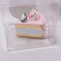 小さなカットフェイクケーキ　くまちょこ