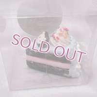 小さなカットフェイクケーキ　くまちょこ　チョコ
