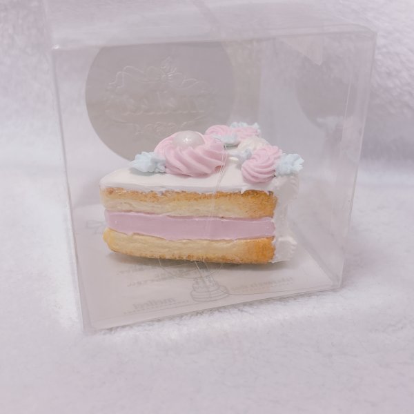 画像1: 小さなカットフェイクケーキ　おはなパール　しろ
