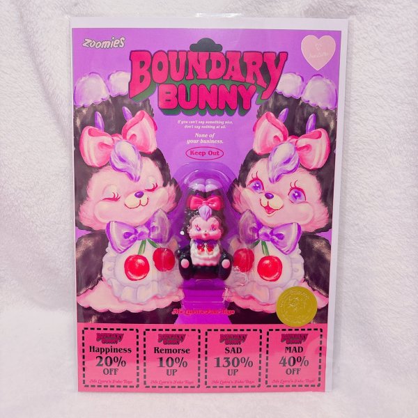 画像1: A4ポスター_Boundary Bunny