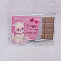にゃんちゃんチョコレート ダイカットメモ