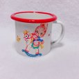 画像1: レトロアニマルホーローミニマグカップ　うさぎ (1)