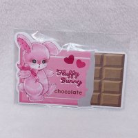 うさちゃんチョコレート ダイカットメモ