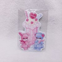アニマルフロート うさくま ダイカットメモ