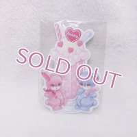 アニマルフロート うさくま ダイカットメモ