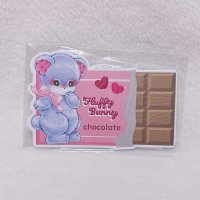 くまちゃんチョコレート ダイカットメモ