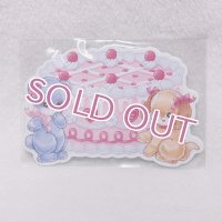 アニマルケーキ わんくま ダイカットメモ