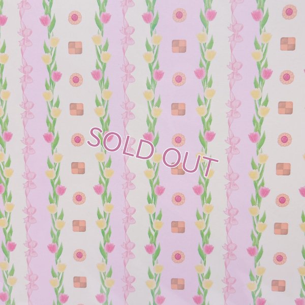 画像1: デザぺ　フラワーライン　片面