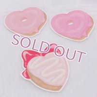 ダイカットシール　ドーナツ