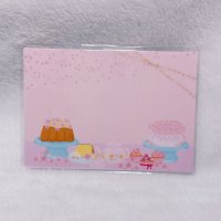 ａ７メモ　フラワーケーキ