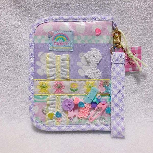 画像2: 6穴ミニバインダーマルチケース　デコシャカ