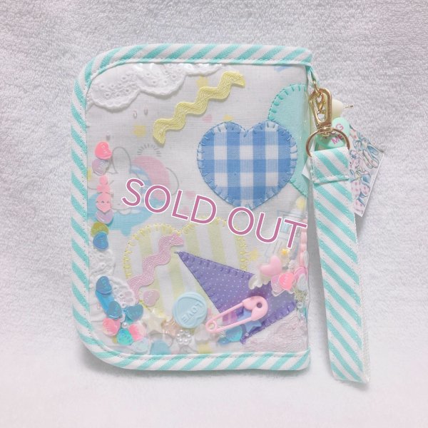 画像2: 6穴ミニバインダーマルチケース　デコシャカ