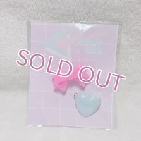 リボンとハートのブローチセット　2