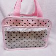 画像2: PVCスクエアーbag ハート　ショルダー付き (2)