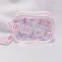 PVC　BOXポーチ　フラバニちゃんたち