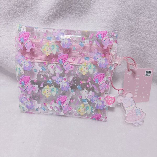 画像2: PVCトップファスナー　ピンクギンガム
