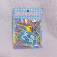 クマアクリルキーホルダー(ソーダ)