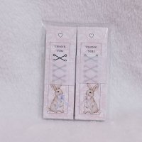 紙タグ some bunny - THANK YOU girly type -