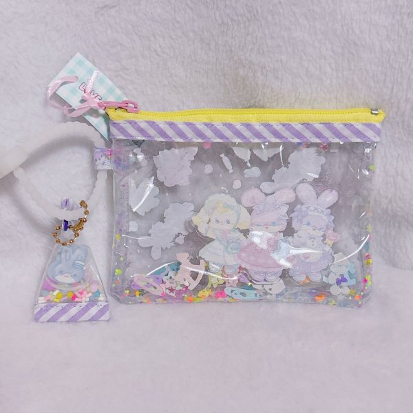 画像1: キャンディバッグ付きミニポーチ