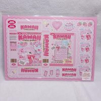 BabyPuffs　コラージュシート　ピンク