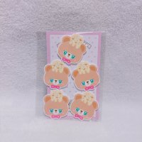 プラパーツ　顔だけくま