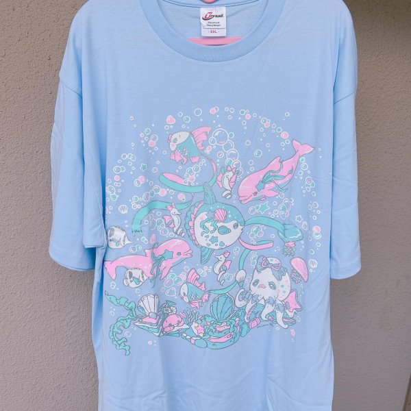 画像1: Tシャツ（ブルー）