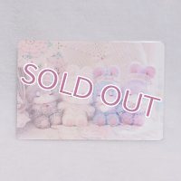 ポストカード21　(4匹のうさぎ)