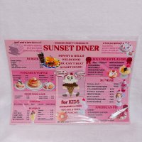 【ペーパー】SUNSET DINER MENU