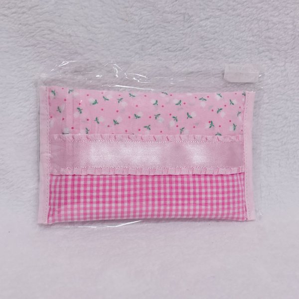 画像1: ティッシュケース　ピンク