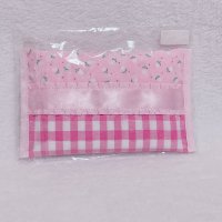 ティッシュケース　ピンク