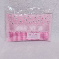 ティッシュケース　ピンク