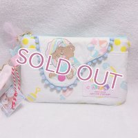 ダイカットアニマルペタンコポーチ